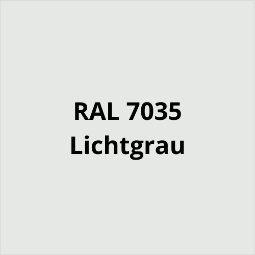 VITON Holzfarbe & Wetterschutzfarbe für Außen - 3in1 Grundierung & Deckfarbe - RAL 7035 - Lichtgrau 3.5 Kg - Berico Farben