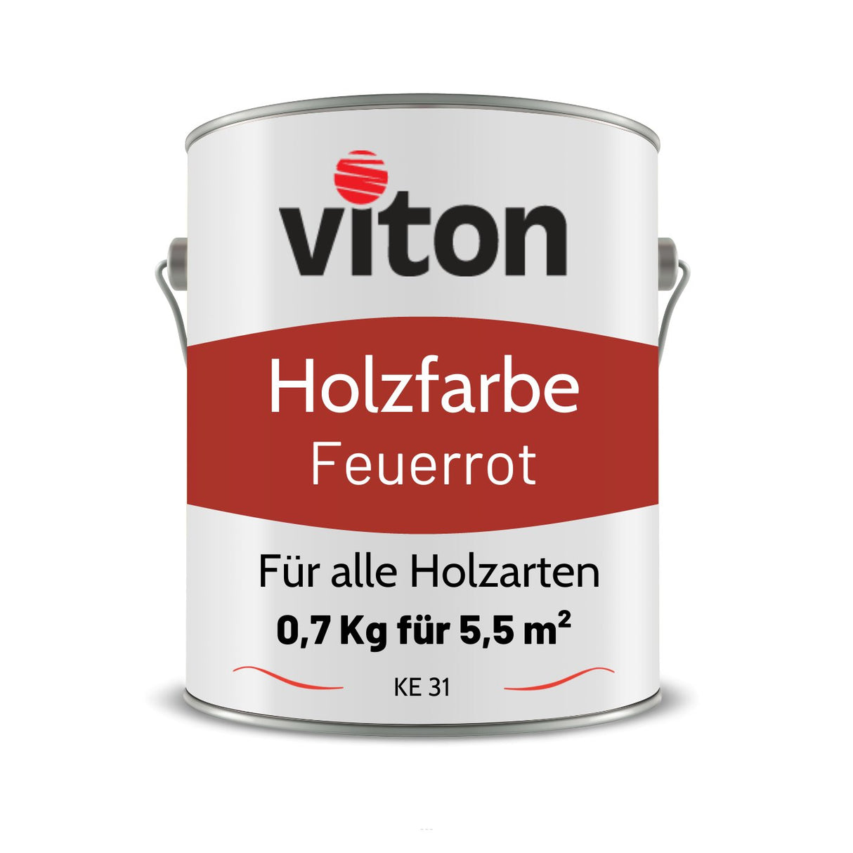 VITON Holzfarbe & Wetterschutzfarbe für Außen - 3in1 Grundierung & Deckfarbe - RAL 9006 - Silbergrau 3.5 Kg - Berico Farben