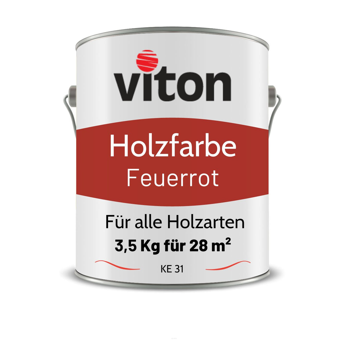 VITON Holzfarbe & Wetterschutzfarbe für Außen - 3in1 Grundierung & Deckfarbe - RAL 9006 - Silbergrau 3.5 Kg - Berico Farben
