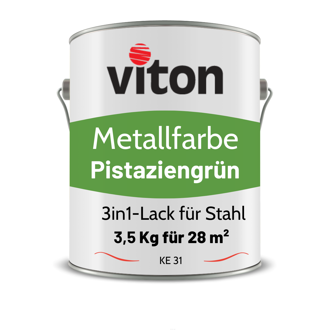 VITON Metallfarbe KE31: 3-in-1 inkl. Rostschutz & Grundierung