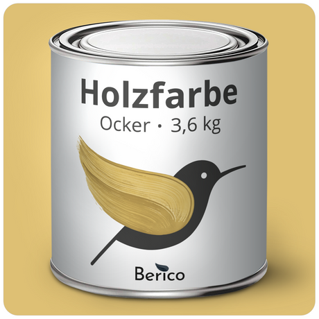 Berico Holzfarbe: 4-in-1 Holzlack für Innen und Außen