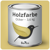 BERICO Holzfarbe: 4-in-1 Holzlack für Innen und Außen