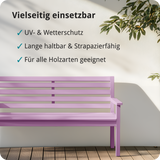 BERICO Holzfarbe: 4-in-1 Holzlack für Innen und Außen