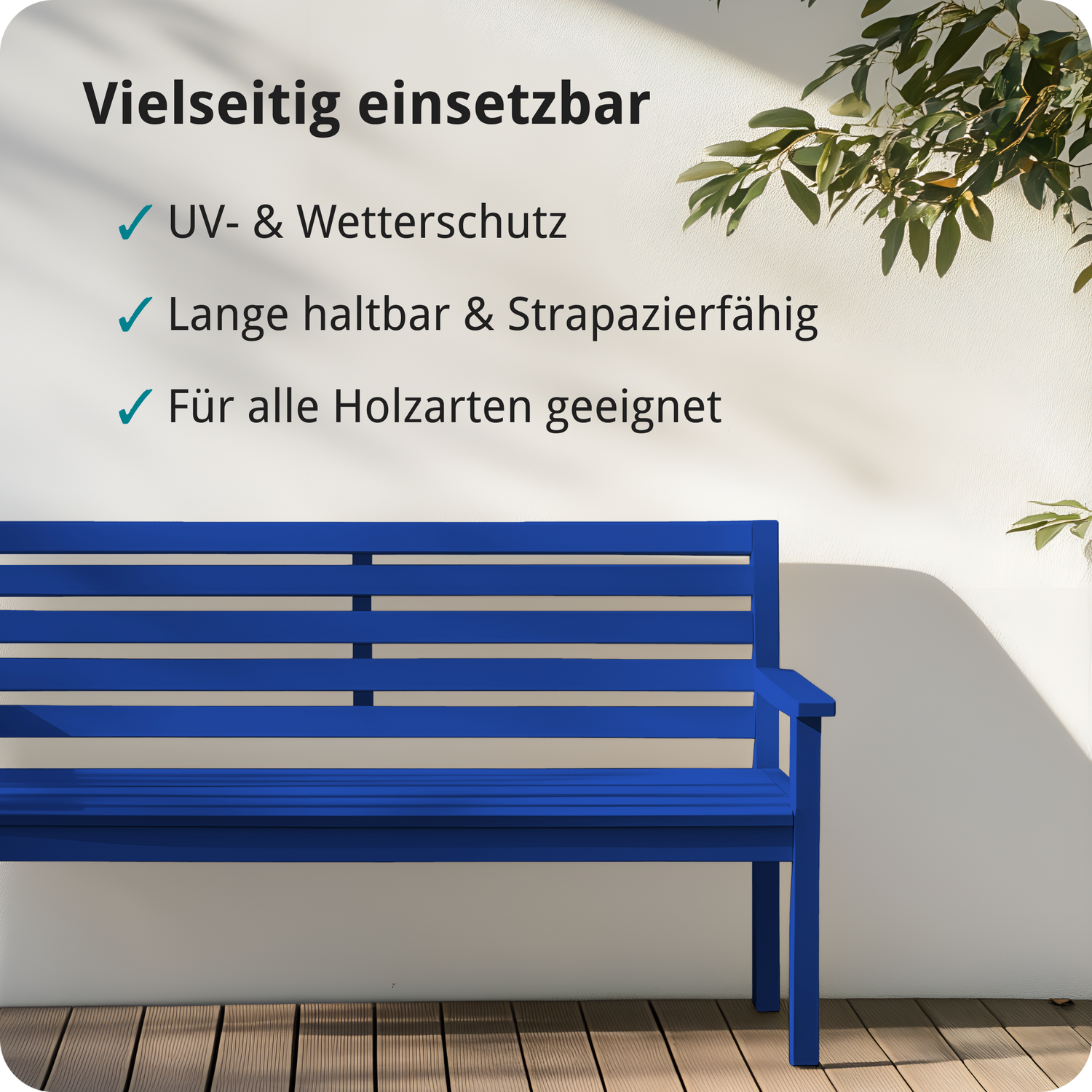 Berico Holzfarbe: 4-in-1 Holzlack für Innen und Außen