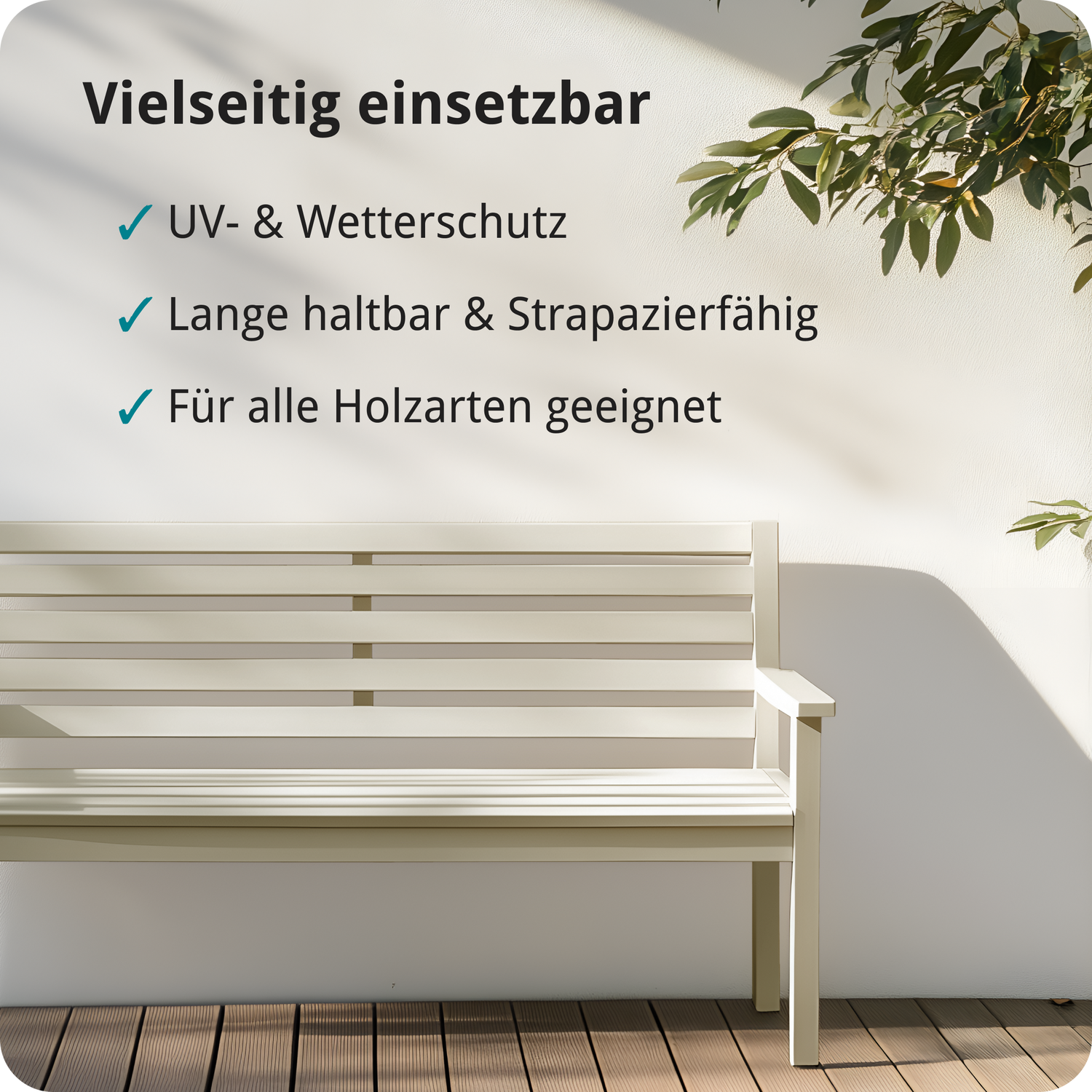 Berico Holzfarbe: 4-in-1 Holzlack für Innen und Außen