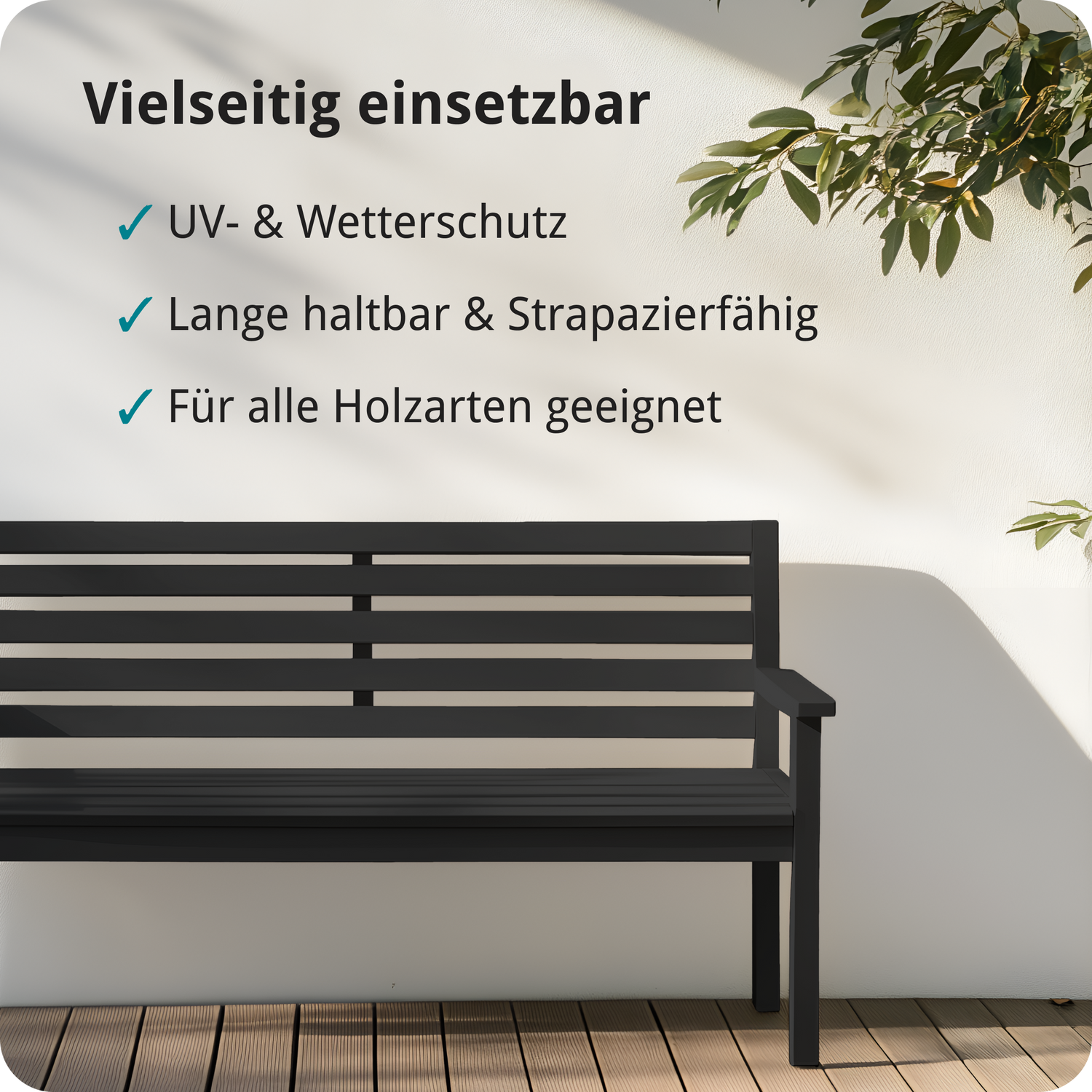 Berico Holzfarbe: 4-in-1 Holzlack für Innen und Außen