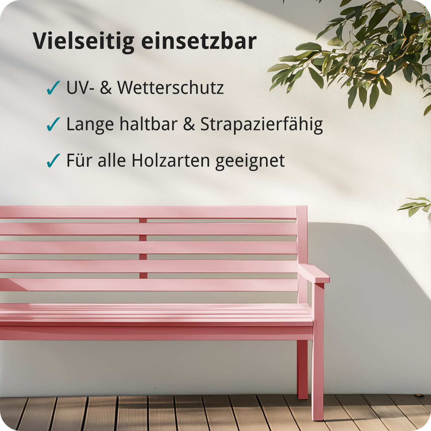 BERICO Holzfarbe: 4-in-1 Holzlack für Innen und Außen