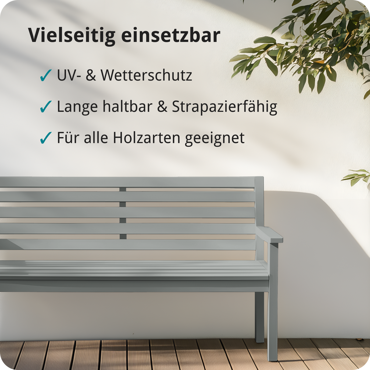 BERICO Holzfarbe: 4-in-1 Holzlack für Innen und Außen
