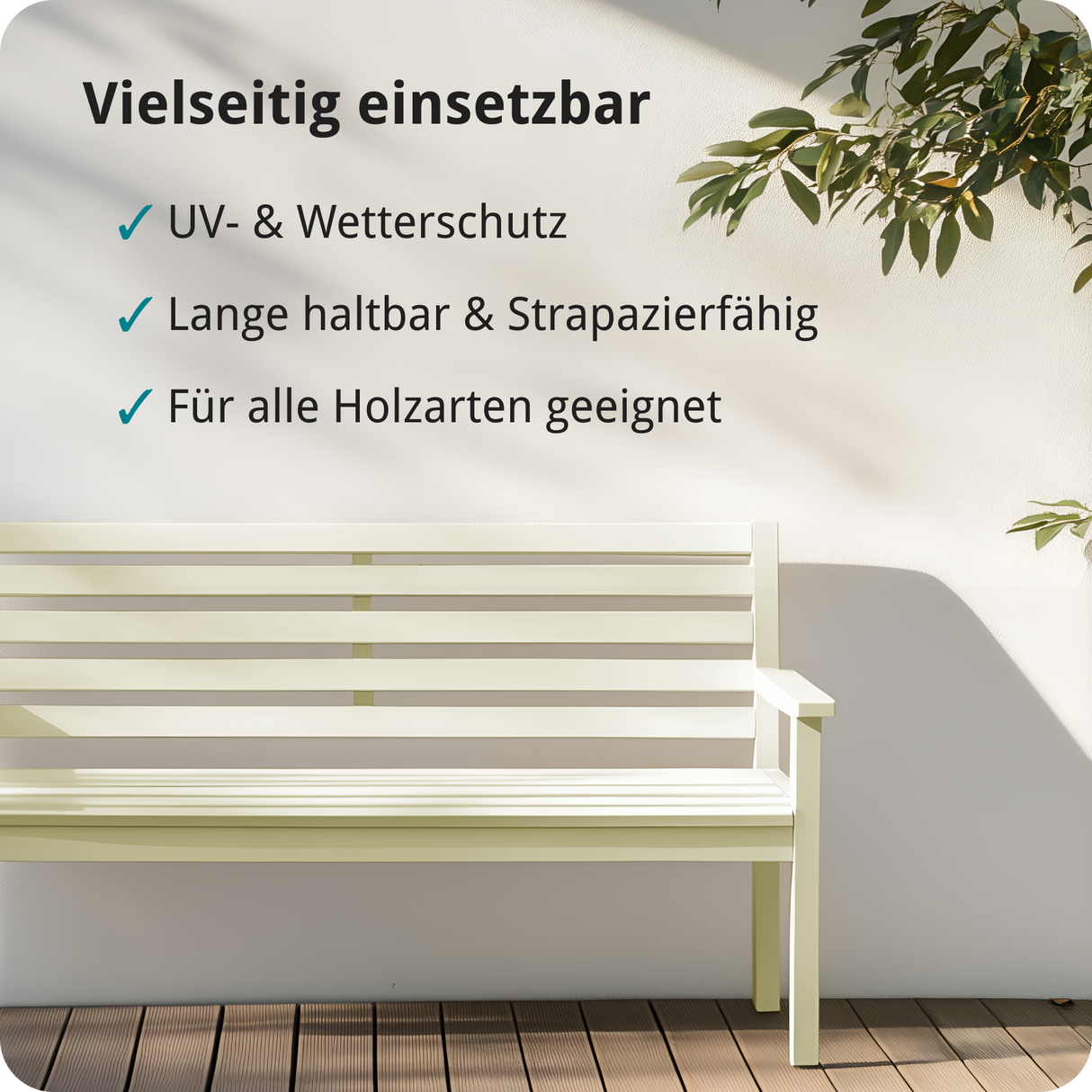 BERICO Holzfarbe: 4-in-1 Holzlack für Innen und Außen