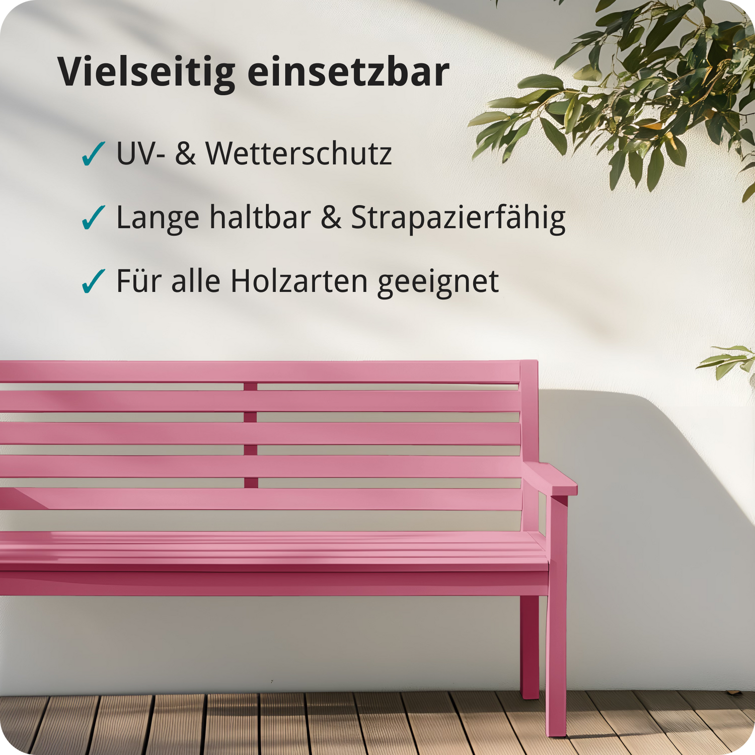 BERICO Holzfarbe: 4-in-1 Holzlack für Innen und Außen