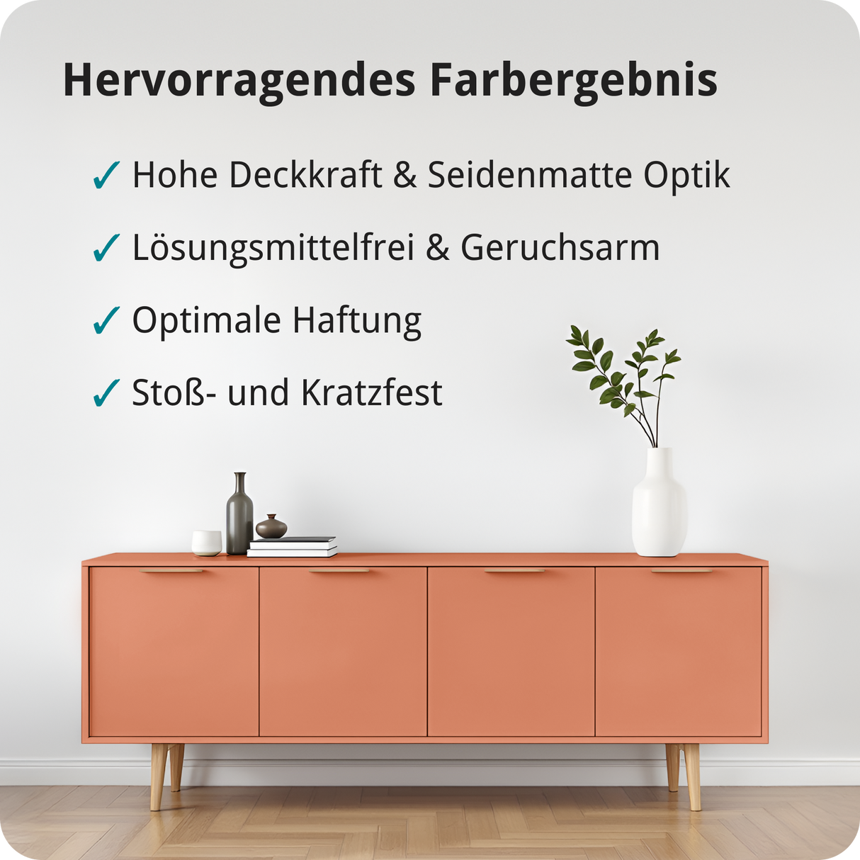 BERICO Metallfarbe: geruchsarmer und stark haftender 4-in-1 Lack