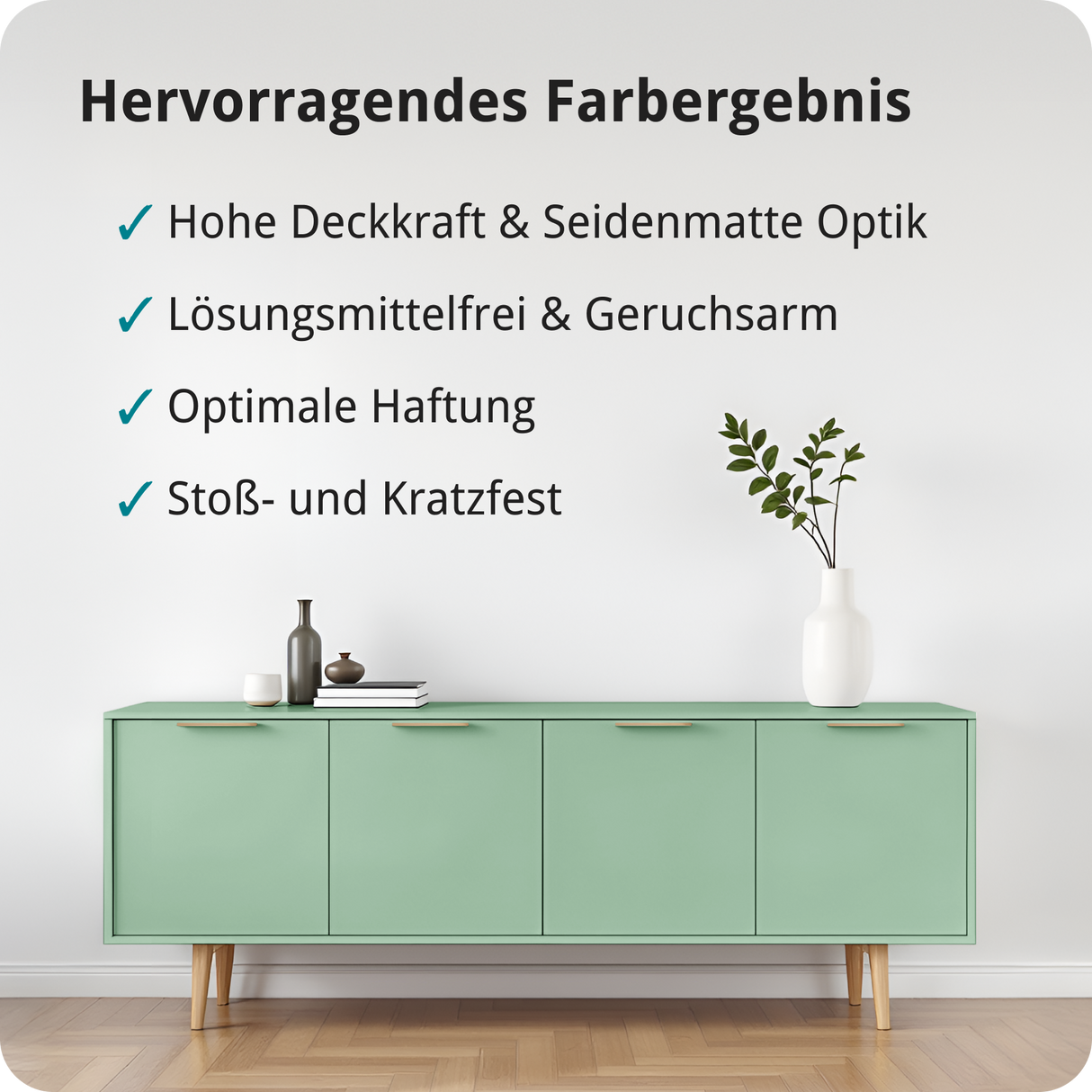 BERICO Holzfarbe: 4-in-1 Holzlack für Innen und Außen