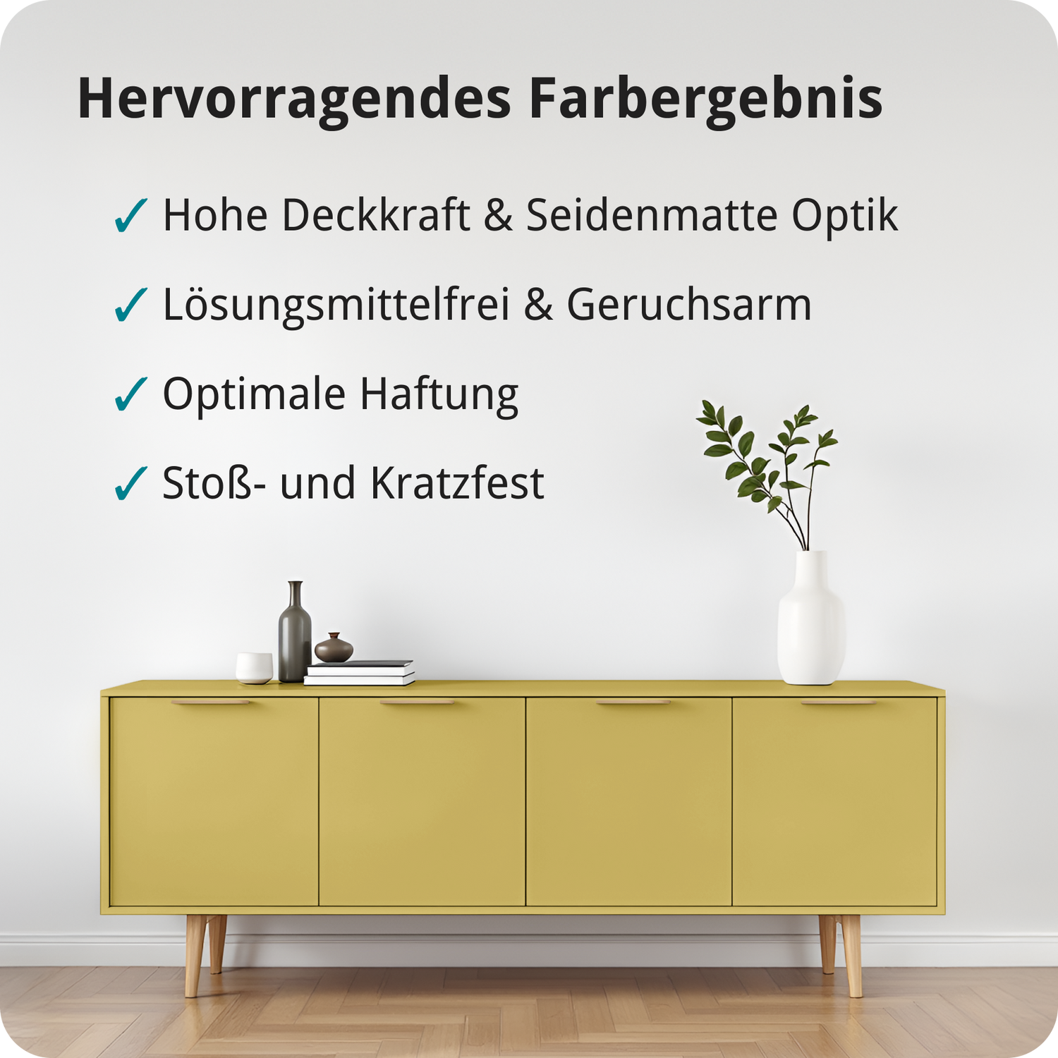 BERICO Holzfarbe: 4-in-1 Holzlack für Innen und Außen