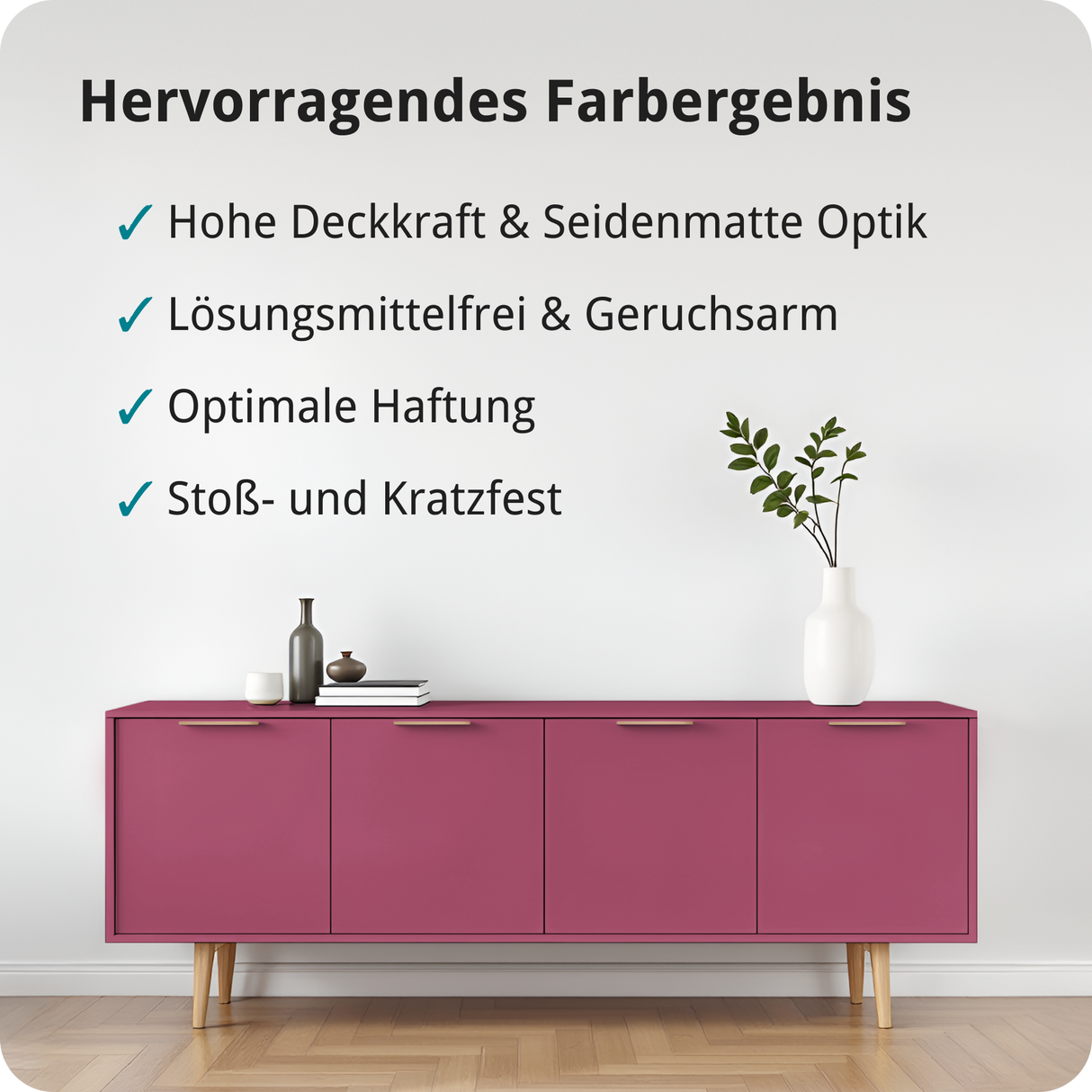 BERICO Holzfarbe: 4-in-1 Holzlack für Innen und Außen