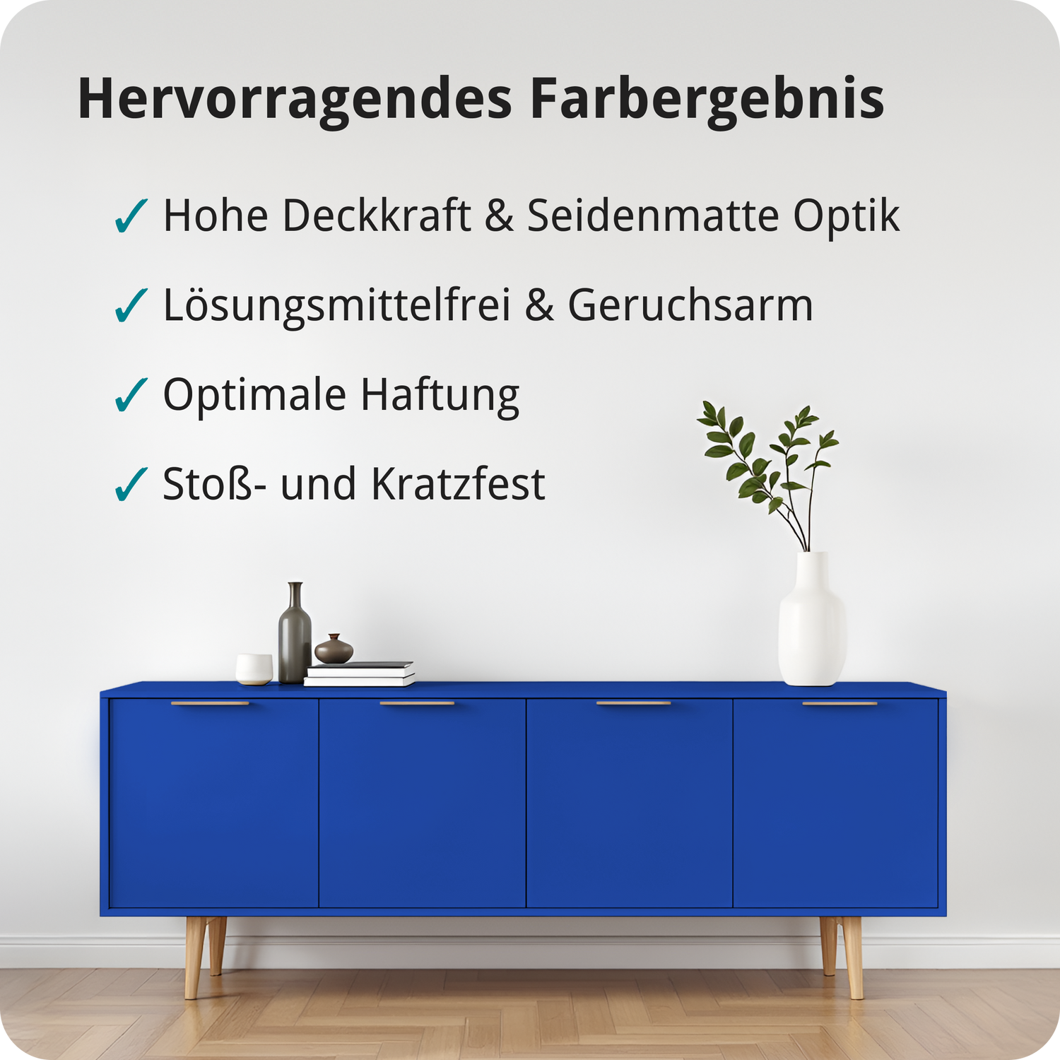 Berico Holzfarbe: 4-in-1 Holzlack für Innen und Außen