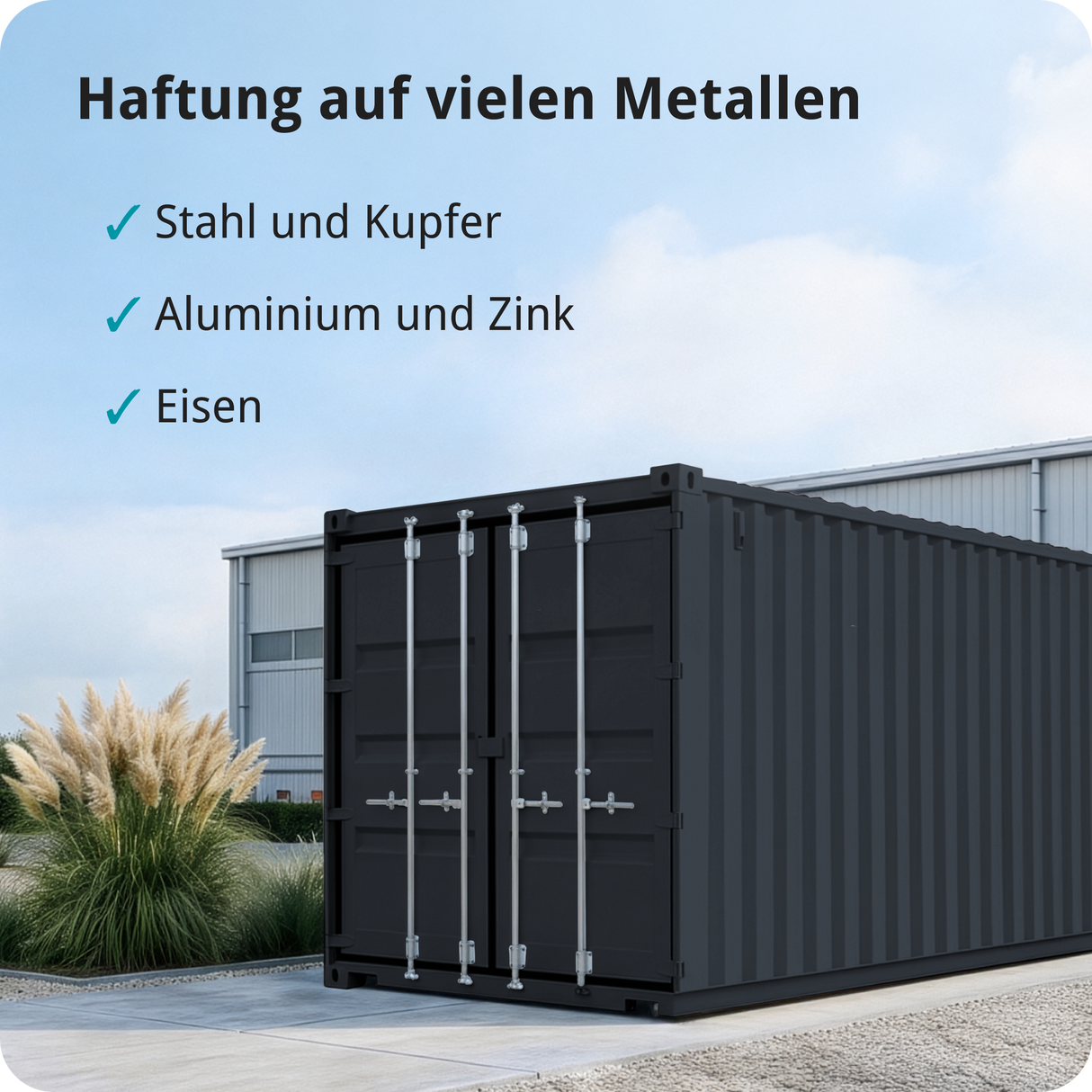 BERICO Metallfarbe: geruchsarmer und stark haftender 4-in-1 Lack