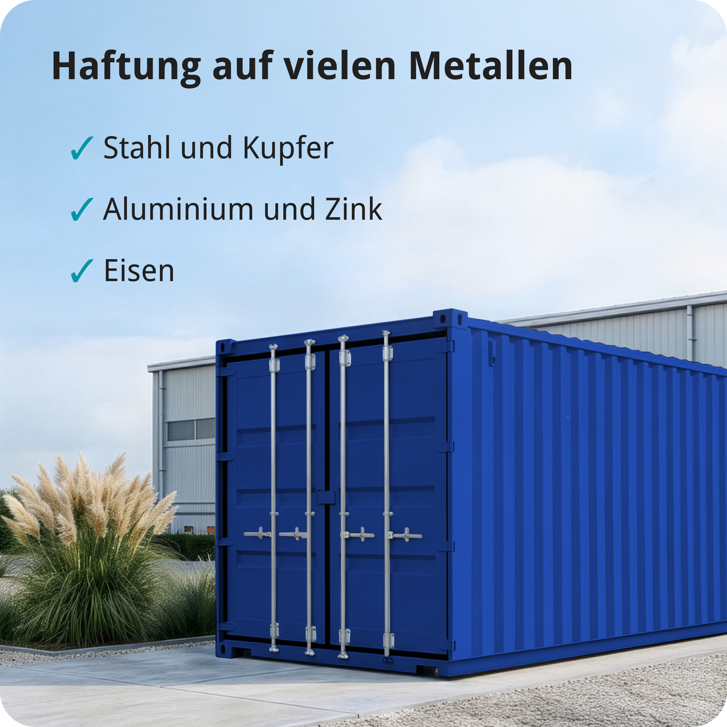 BERICO Metallfarbe: geruchsarmer und stark haftender 4-in-1 Lack