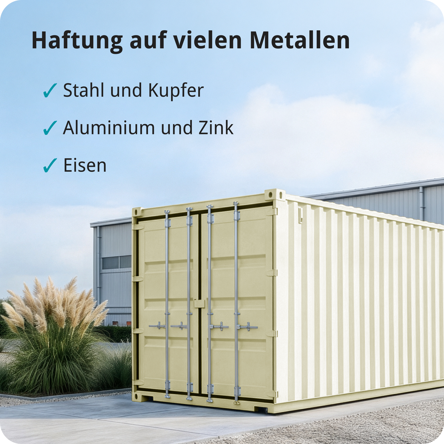BERICO Metallfarbe: geruchsarmer und stark haftender 4-in-1 Lack