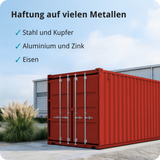 BERICO Metallfarbe: geruchsarmer und stark haftender 4-in-1 Lack