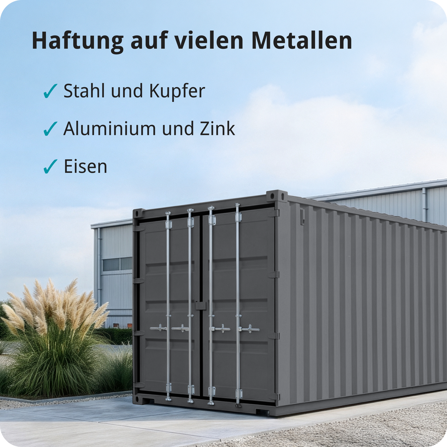 BERICO Metallfarbe: geruchsarmer und stark haftender 4-in-1 Lack