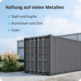 BERICO Metallfarbe: geruchsarmer und stark haftender 4-in-1 Lack