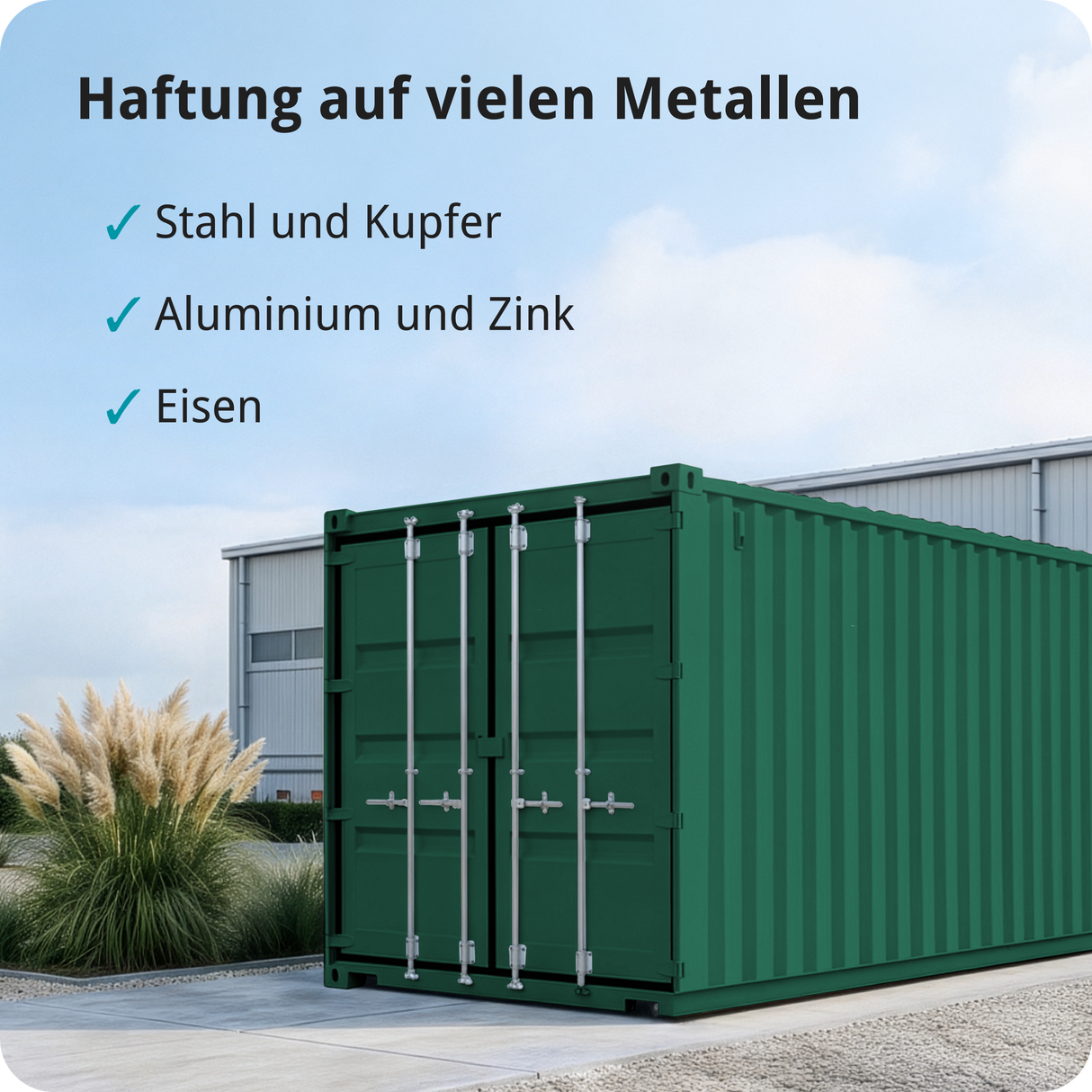BERICO Metallfarbe: geruchsarmer und stark haftender 4-in-1 Lack