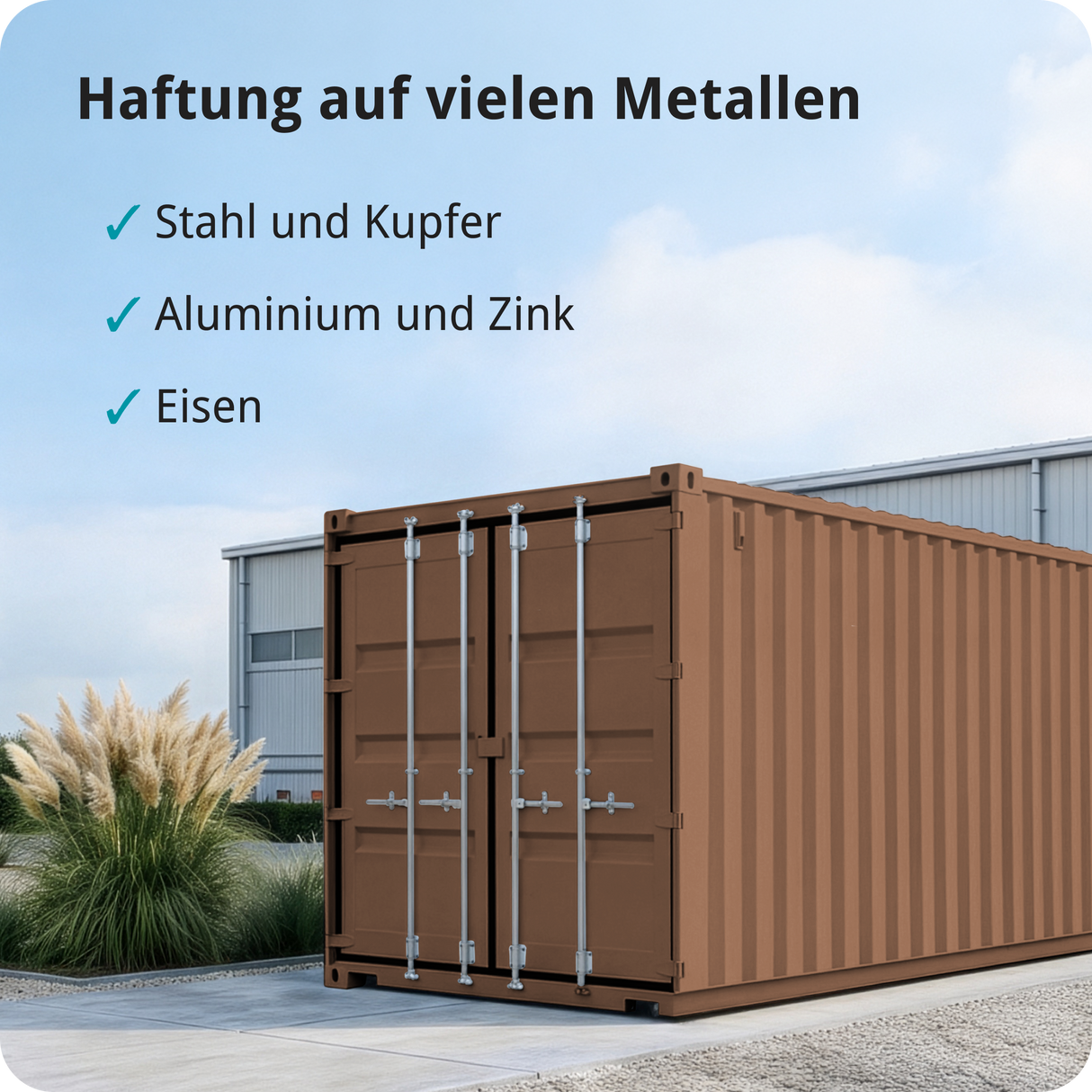 BERICO Metallfarbe: geruchsarmer und stark haftender 4-in-1 Lack