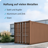 BERICO Metallfarbe: geruchsarmer und stark haftender 4-in-1 Lack