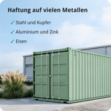 BERICO Metallfarbe: geruchsarmer und stark haftender 4-in-1 Lack