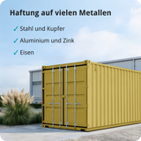 BERICO Metallfarbe: geruchsarmer und stark haftender 4-in-1 Lack