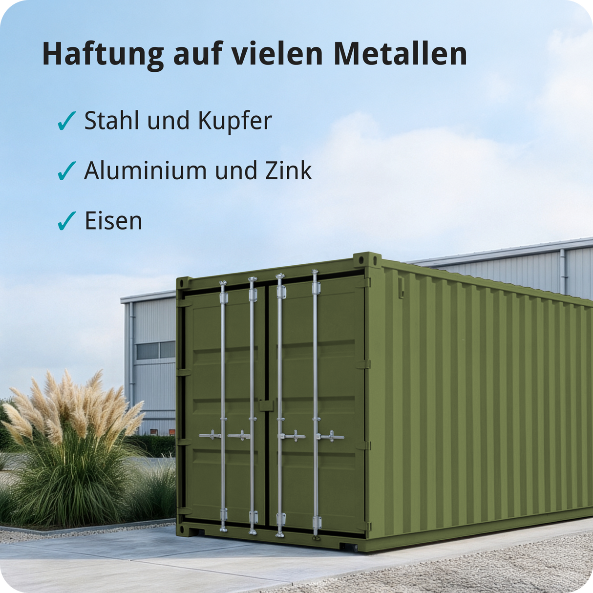 BERICO Metallfarbe: geruchsarmer und stark haftender 4-in-1 Lack