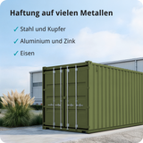 BERICO Metallfarbe: geruchsarmer und stark haftender 4-in-1 Lack