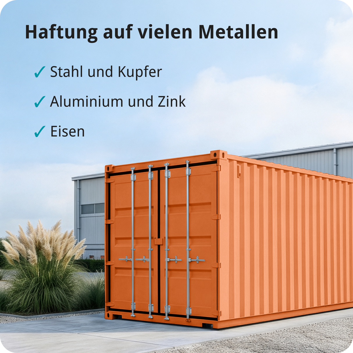 BERICO Metallfarbe: geruchsarmer und stark haftender 4-in-1 Lack