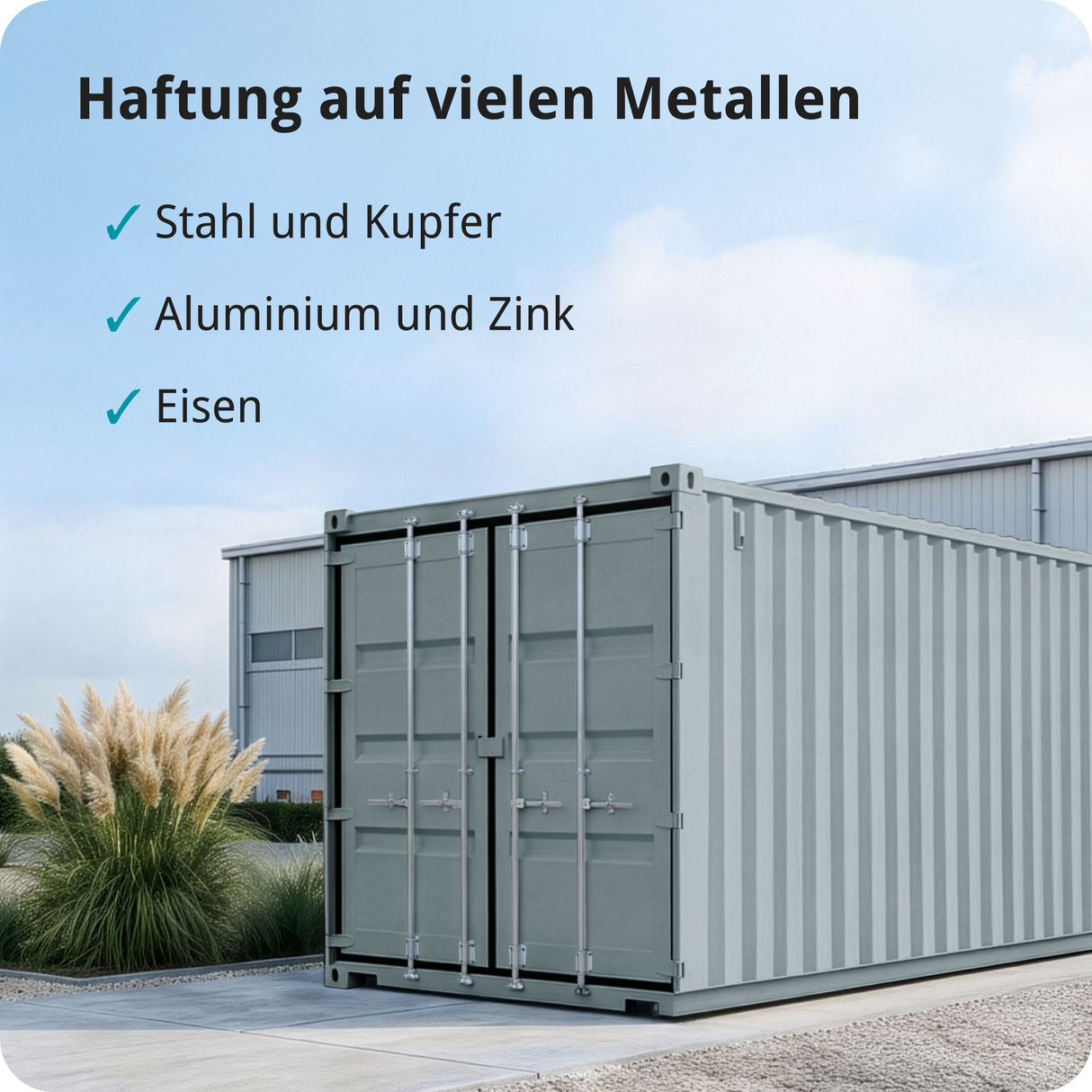 BERICO Metallfarbe: geruchsarmer und stark haftender 4-in-1 Lack
