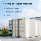 BERICO Metallfarbe: geruchsarmer und stark haftender 4-in-1 Lack