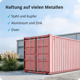 BERICO Metallfarbe: geruchsarmer und stark haftender 4-in-1 Lack