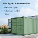 BERICO Metallfarbe: geruchsarmer und stark haftender 4-in-1 Lack