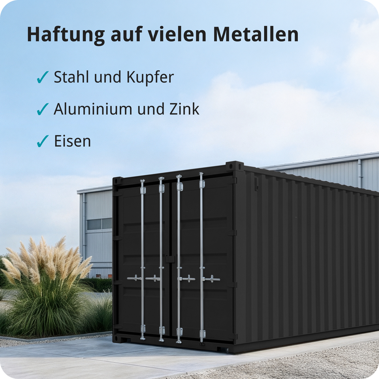 BERICO Metallfarbe: geruchsarmer und stark haftender 4-in-1 Lack