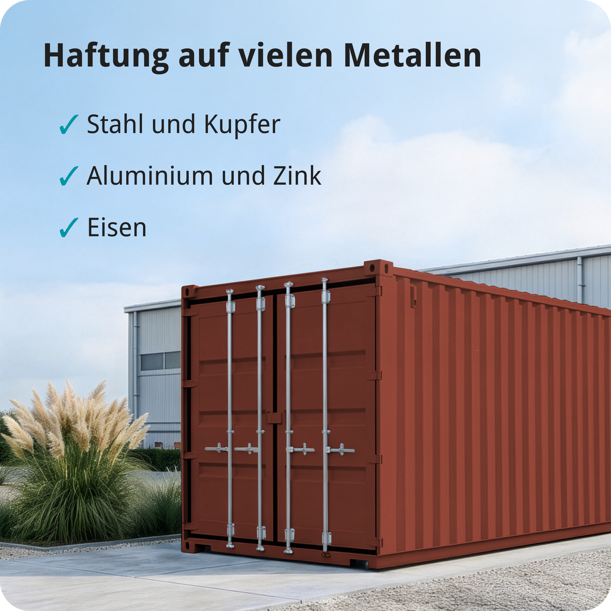 BERICO Metallfarbe: geruchsarmer und stark haftender 4-in-1 Lack