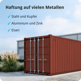 BERICO Metallfarbe: geruchsarmer und stark haftender 4-in-1 Lack