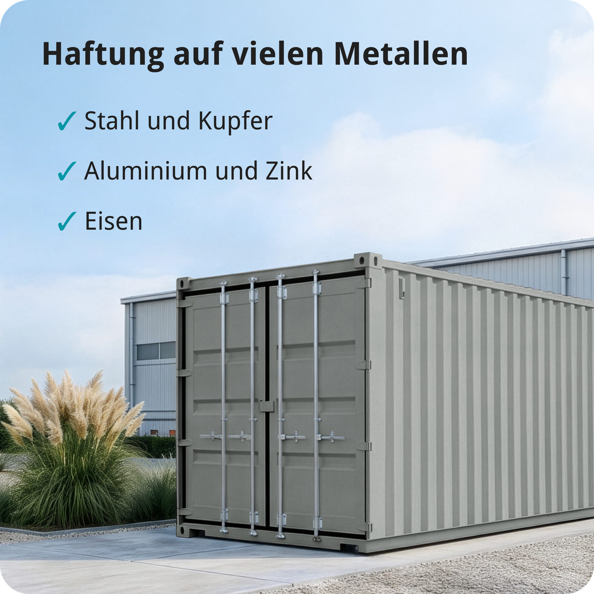 BERICO Metallfarbe: geruchsarmer und stark haftender 4-in-1 Lack