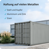 BERICO Metallfarbe: geruchsarmer und stark haftender 4-in-1 Lack