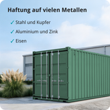 BERICO Metallfarbe: geruchsarmer und stark haftender 4-in-1 Lack