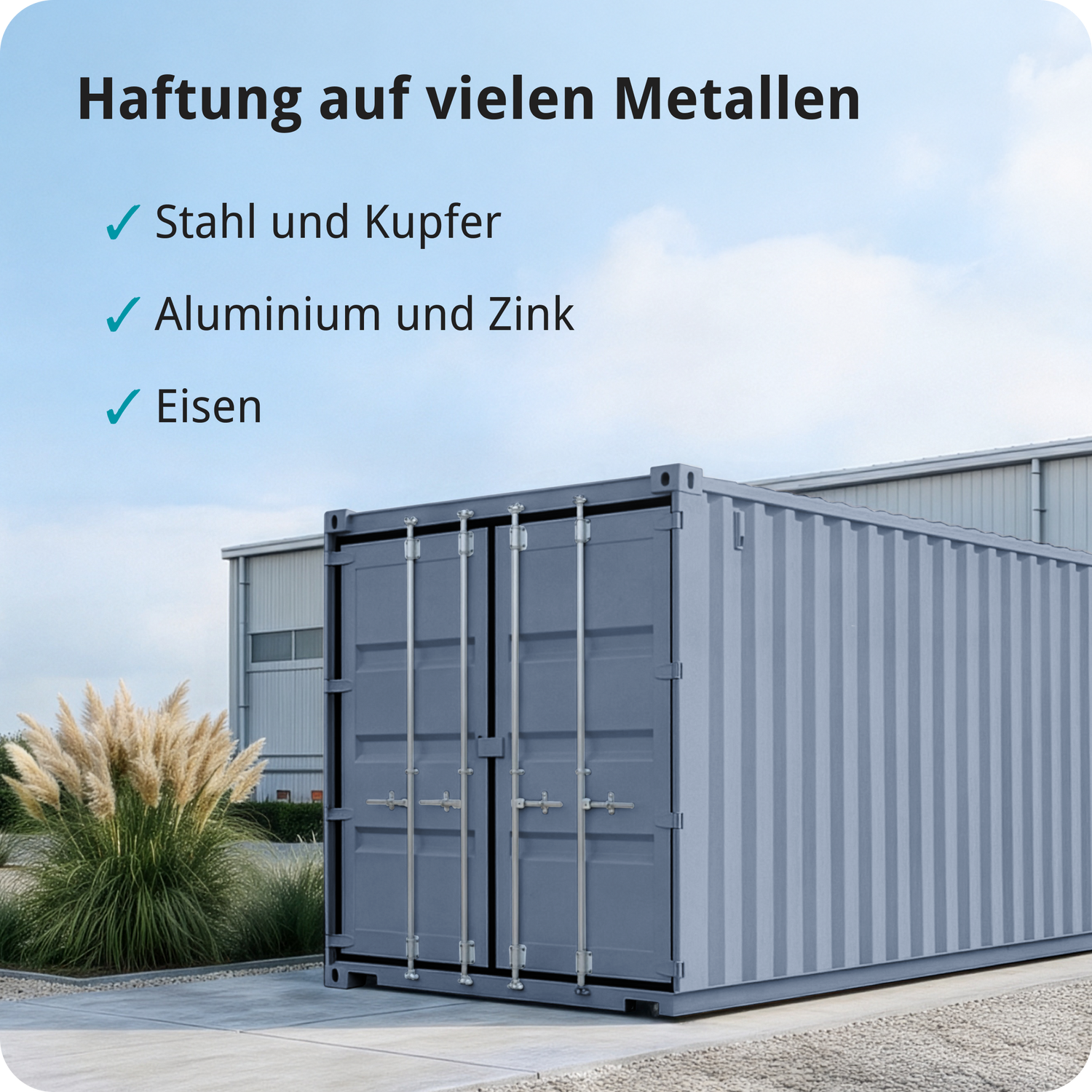 BERICO Metallfarbe: geruchsarmer und stark haftender 4-in-1 Lack
