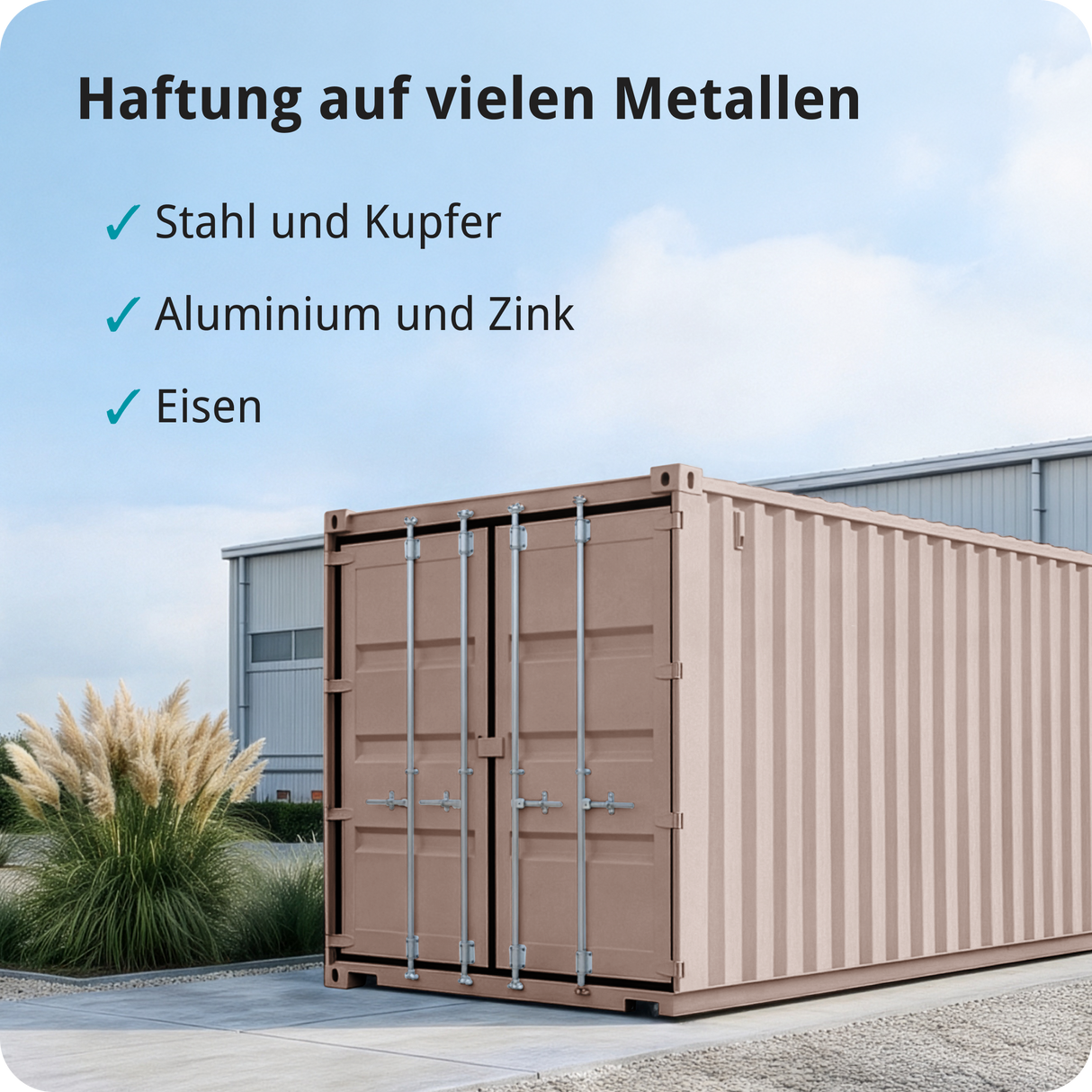 BERICO Metallfarbe: geruchsarmer und stark haftender 4-in-1 Lack