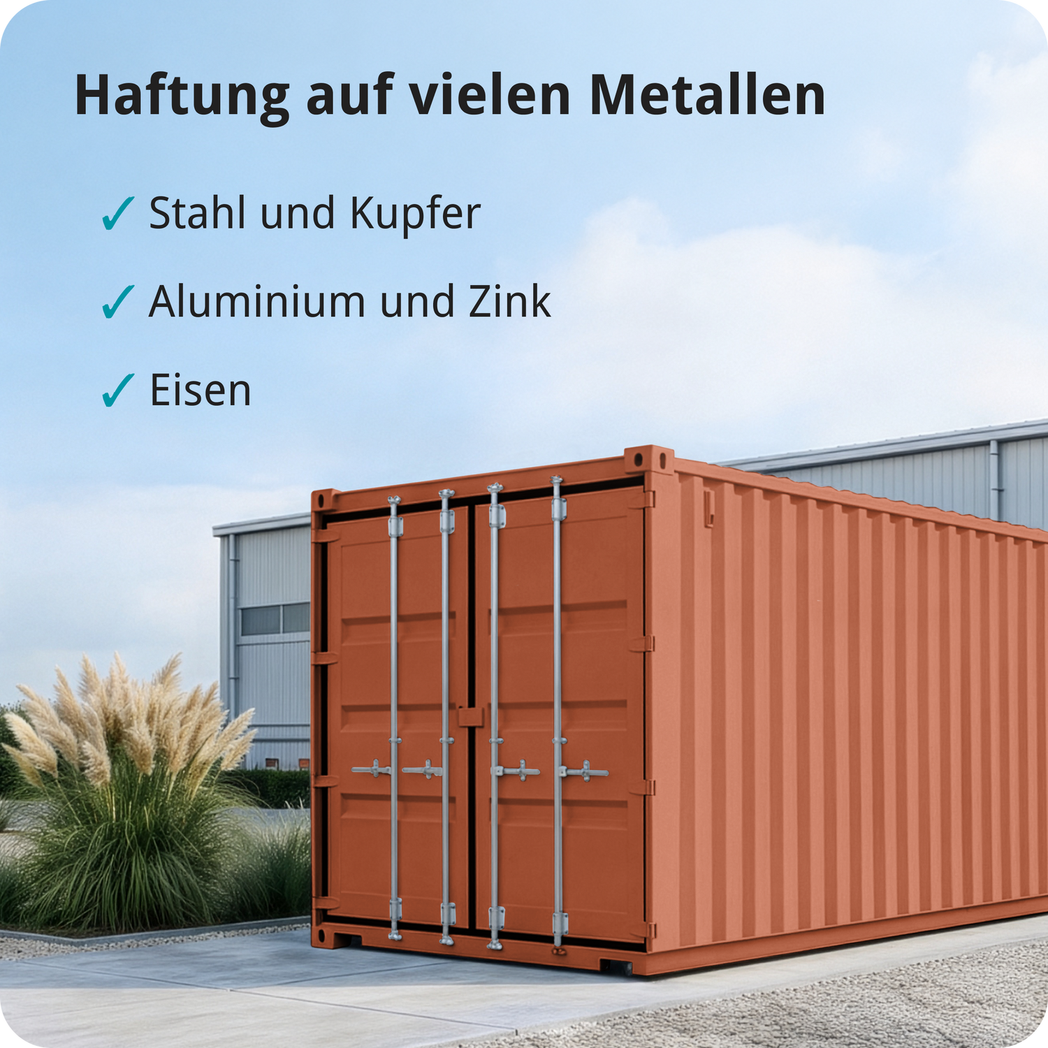 BERICO Metallfarbe: geruchsarmer und stark haftender 4-in-1 Lack