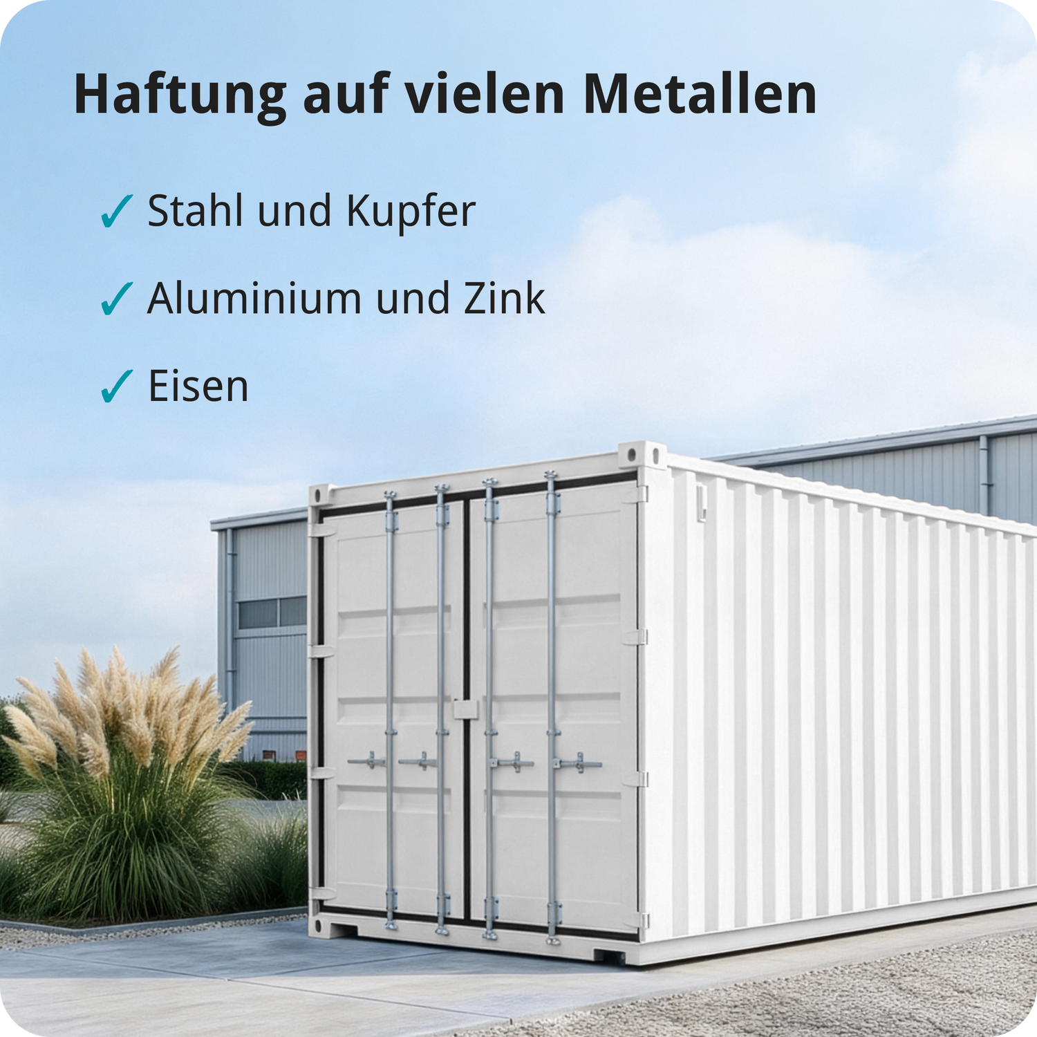 BERICO Metallfarbe: geruchsarmer und stark haftender 4-in-1 Lack