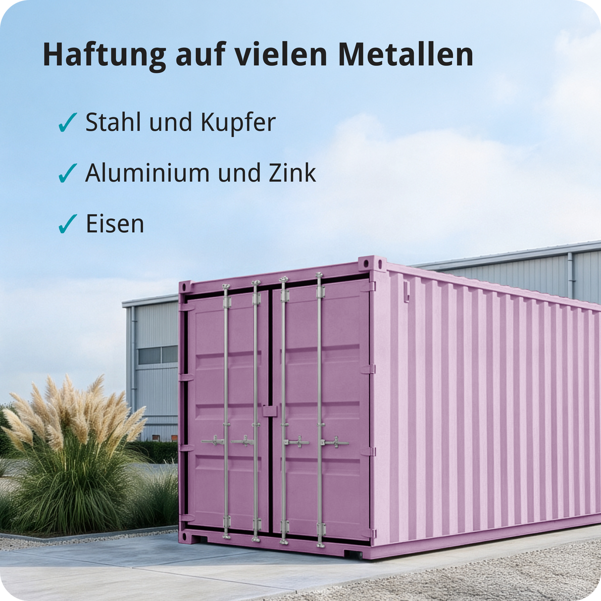 BERICO Metallfarbe: geruchsarmer und stark haftender 4-in-1 Lack