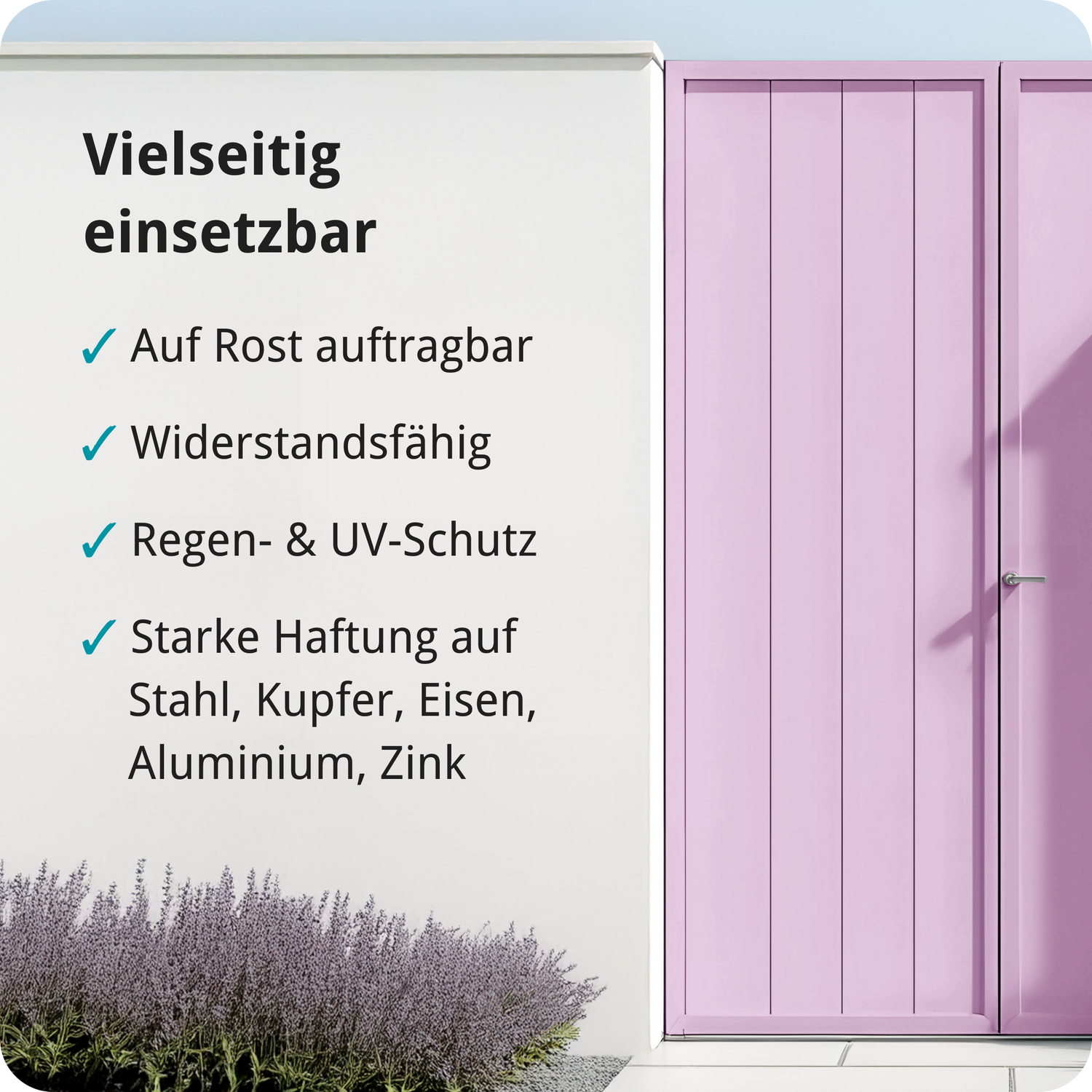BERICO Metallfarbe: geruchsarmer und stark haftender 4-in-1 Lack