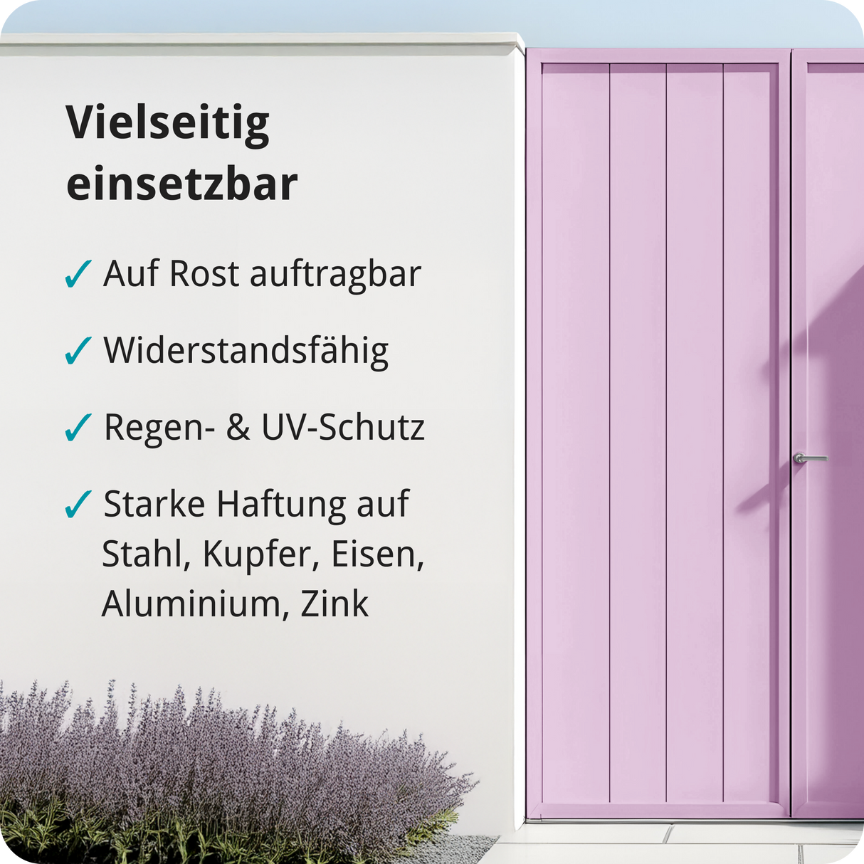 BERICO Metallfarbe: geruchsarmer und stark haftender 4-in-1 Lack